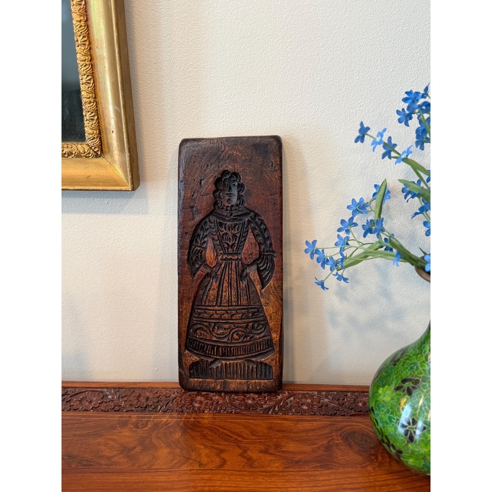 Vintage Butter Mold Style Wall Plaque 1971